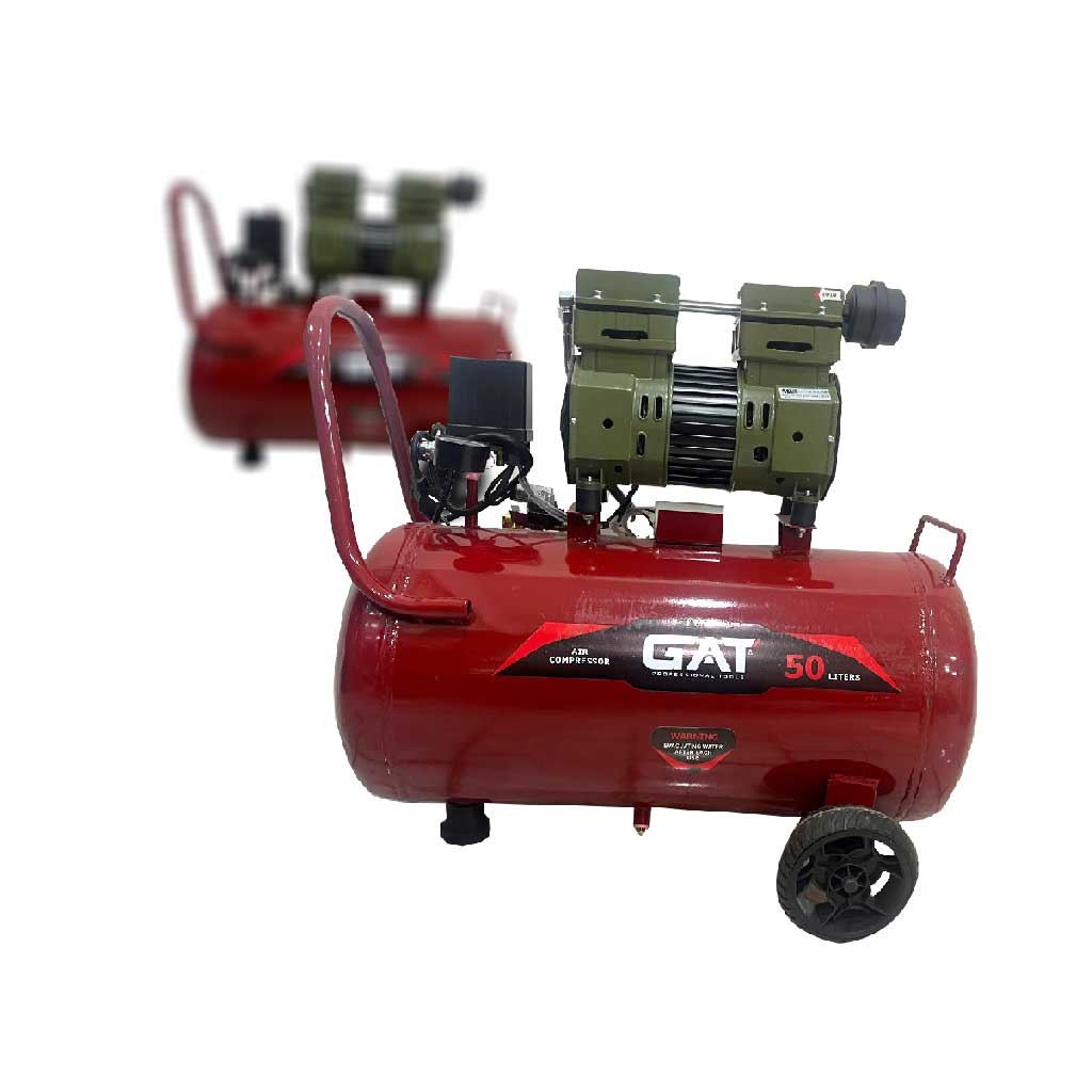 کمپرسور ۵۰ لیتری سایلت gt oil free  موتور ۷۵۰ وات