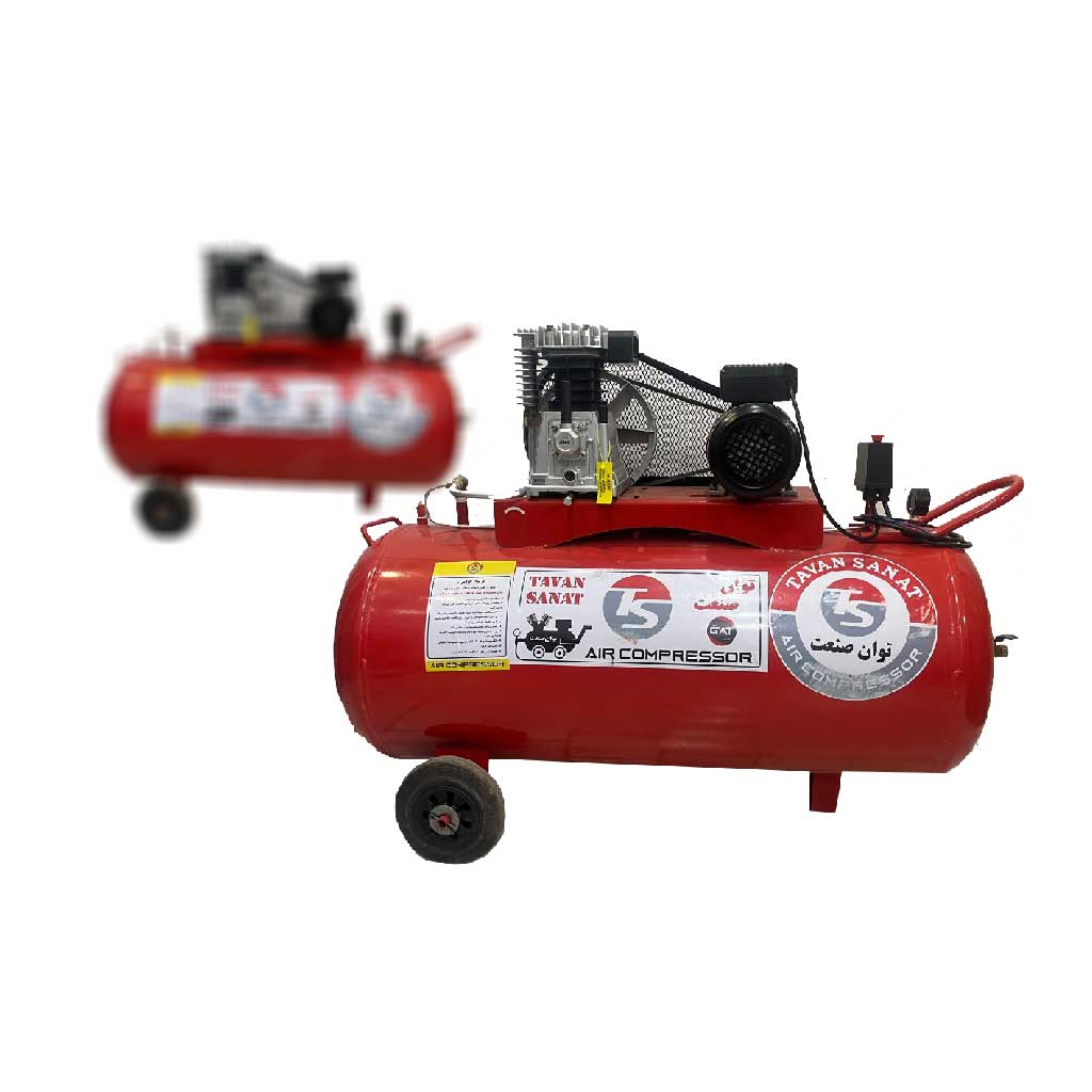 کمپرسور دو سیلندر ۲۵۰ لیتری  توان صنعت